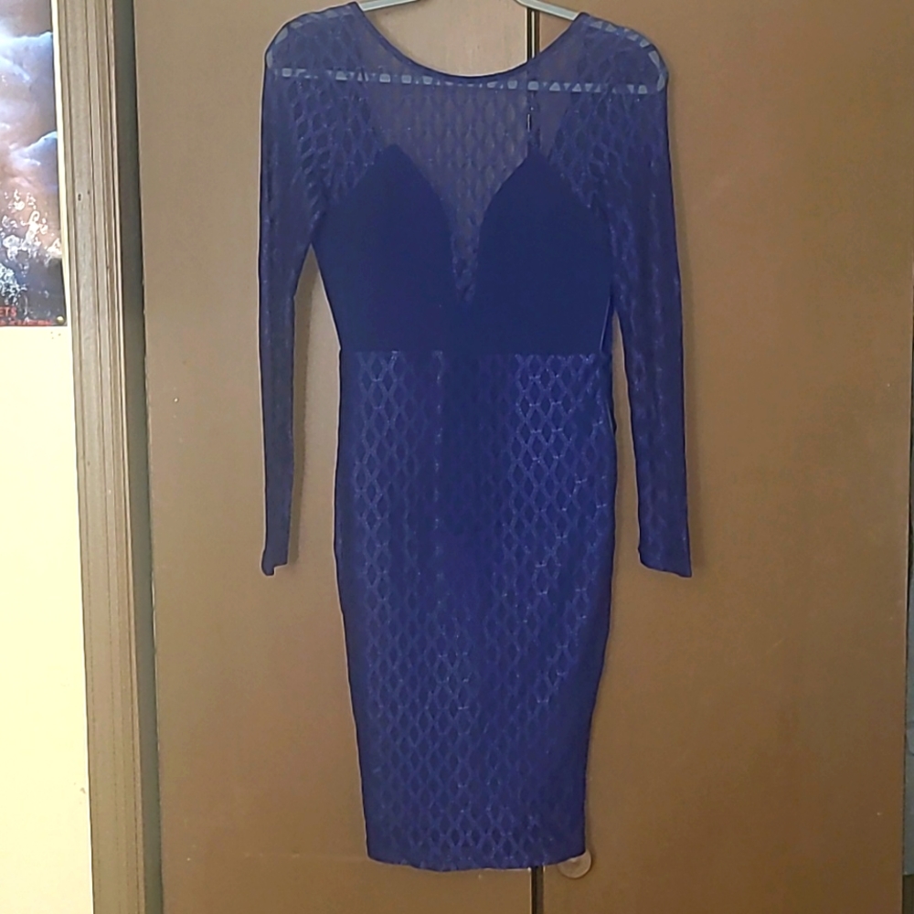 Blue dress